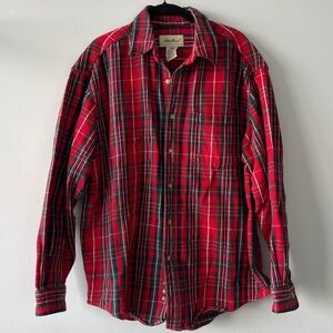 Vintage‎ Eddie Bauer Men's Shirt - Large